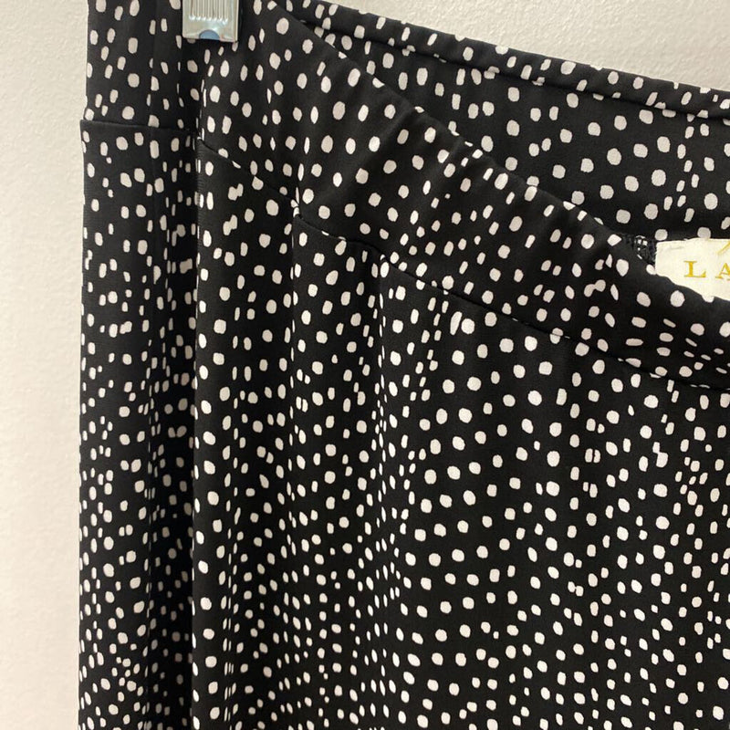 LAURA WOMEN'S PANTS black white M