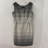 LIDA BADAY WOMEN'S DRESS cream black 14