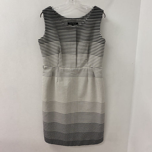 LIDA BADAY WOMEN'S DRESS cream black 14