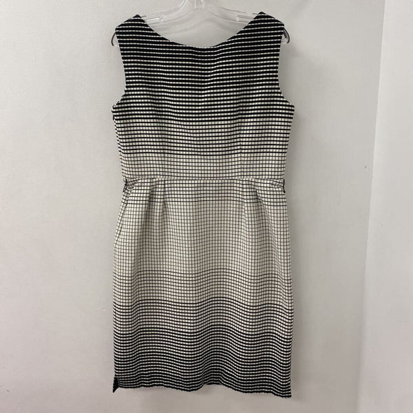 LIDA BADAY WOMEN'S DRESS cream black 14