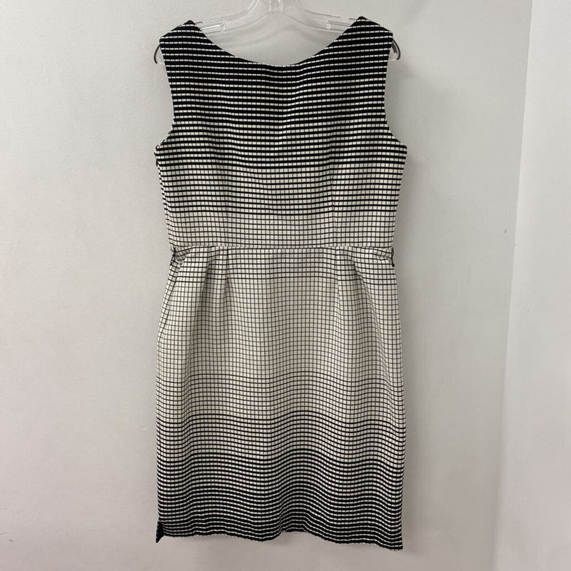 LIDA BADAY WOMEN'S DRESS cream black 14