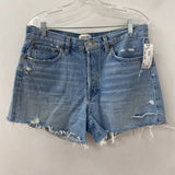 AGOLDE WOMEN'S SHORTS blue S/29