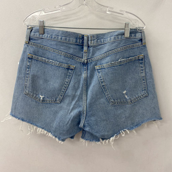 AGOLDE WOMEN'S SHORTS blue S/29