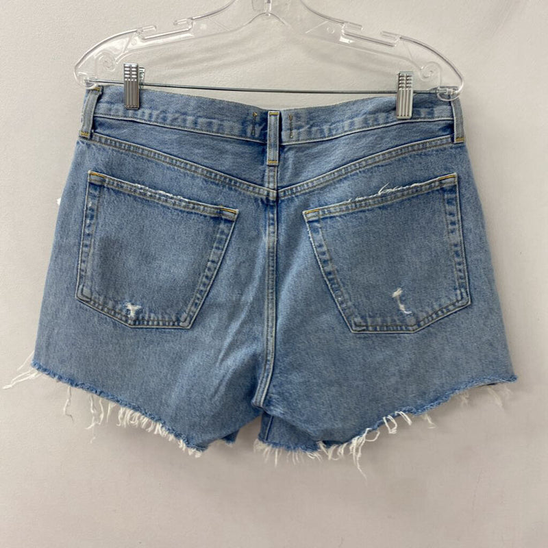 AGOLDE WOMEN'S SHORTS blue S/29
