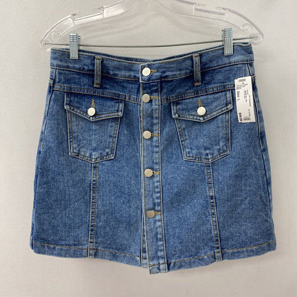 AB DENIM WOMEN'S SKORT blue L