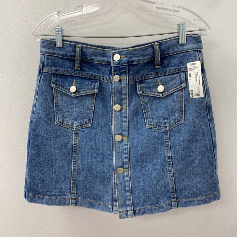 AB DENIM WOMEN'S SKORT blue L