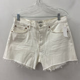 AGOLDE WOMEN'S SHORTS cream S/29