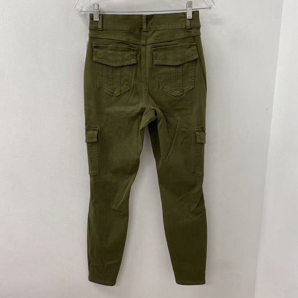 SPANX WOMEN'S PANTS olive green M