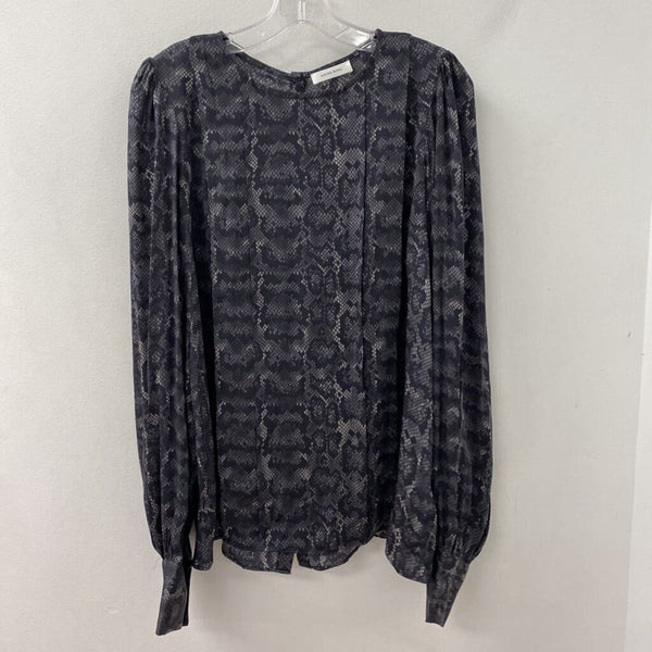 ANINE BING WOMEN'S BLOUSE/SHIRT reptile print L