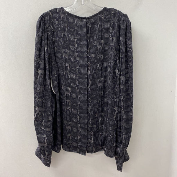 ANINE BING WOMEN'S BLOUSE/SHIRT reptile print L