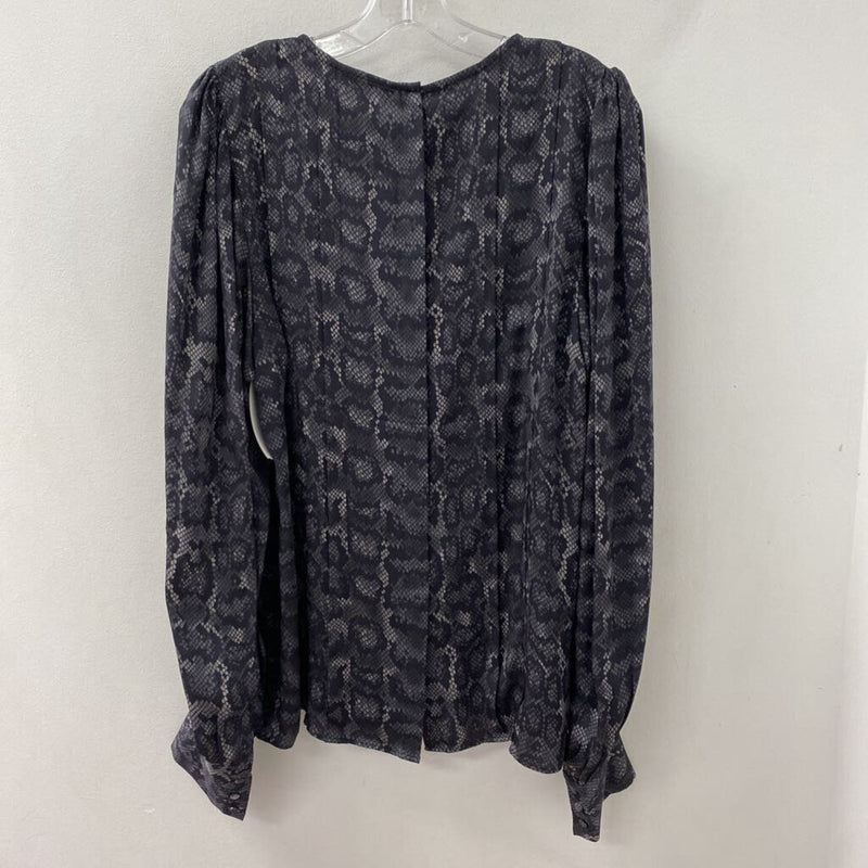 ANINE BING WOMEN'S BLOUSE/SHIRT reptile print L