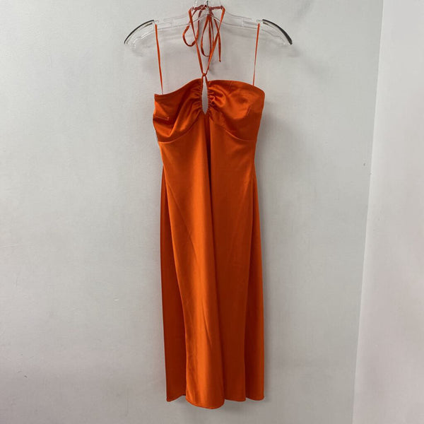 ABERCROMBIE & FITCH WOMEN'S DRESS orange S