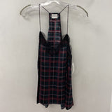CAMI NYC WOMEN'S BLOUSE/SHIRT black green red L