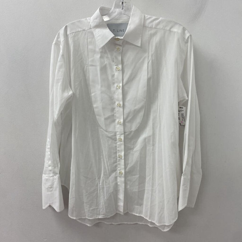 t line WOMEN'S BLOUSE/SHIRT white S/M