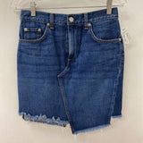 RAG & BONE WOMEN'S SKIRT blue XS/25