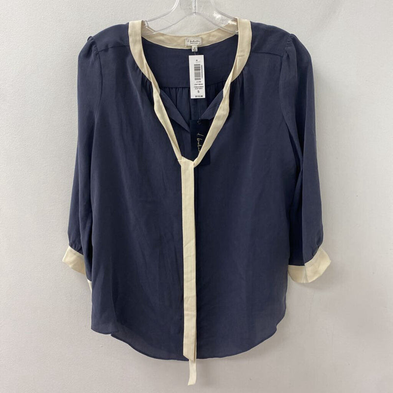 BABATON WOMEN'S BLOUSE/SHIRT grey cream S