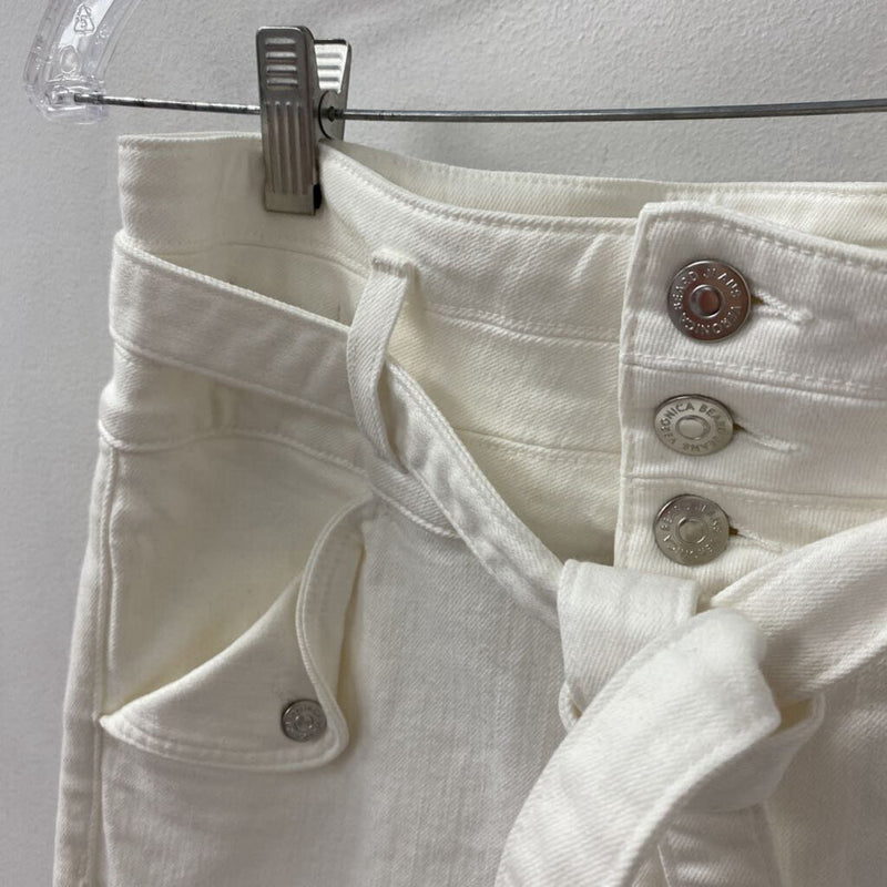 VERONICA BEARD WOMEN'S JEANS white S/29