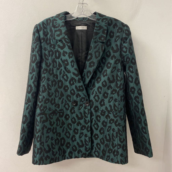 ANINE BING WOMEN'S BLAZER/JACKET green black L
