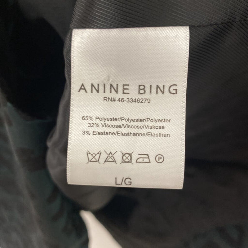 ANINE BING WOMEN'S BLAZER/JACKET green black L