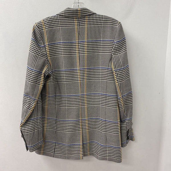 ANINE BING WOMEN'S BLAZER/JACKET black white yellow blue L