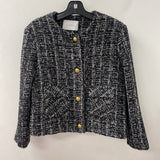t line WOMEN'S BLAZER/JACKET black white gold M/L