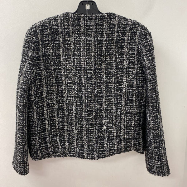 t line WOMEN'S BLAZER/JACKET black white gold M/L