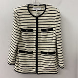 VERONICA BEARD WOMEN'S BLAZER/JACKET black cream 10