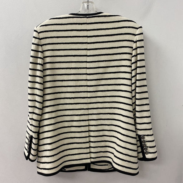 VERONICA BEARD WOMEN'S BLAZER/JACKET black cream 10