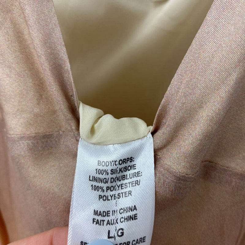 CAMI NYC WOMEN'S DRESS orange cream L