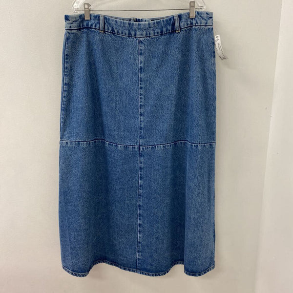 MANGO/MNG WOMEN'S SKIRT blue XXL