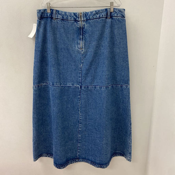 MANGO/MNG WOMEN'S SKIRT blue XXL
