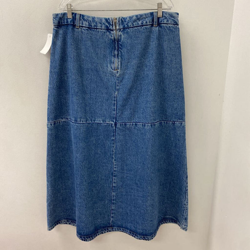 MANGO/MNG WOMEN'S SKIRT blue XXL