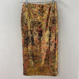 SMYTHE WOMEN'S SKIRT copper gold M