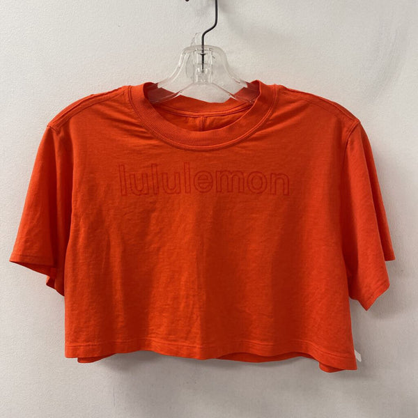 LULULEMON WOMEN'S ACTIVE TOP orange XS/S