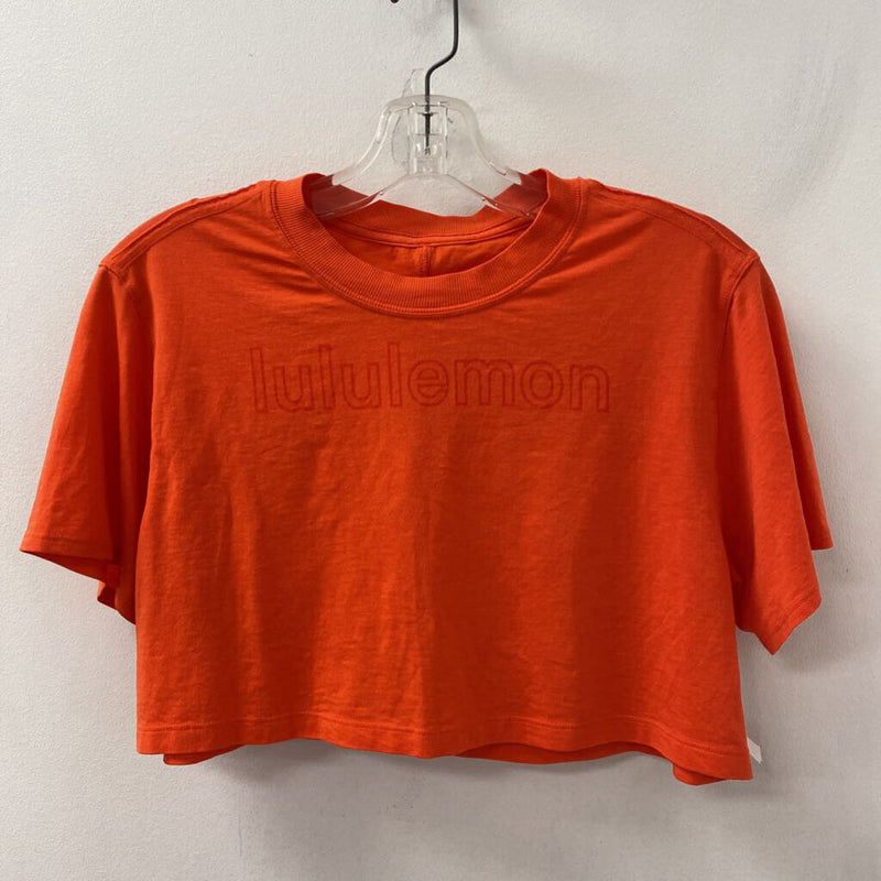 LULULEMON WOMEN'S ACTIVE TOP orange XS/S