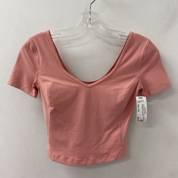 LULULEMON WOMEN'S ACTIVE TOP pink XS