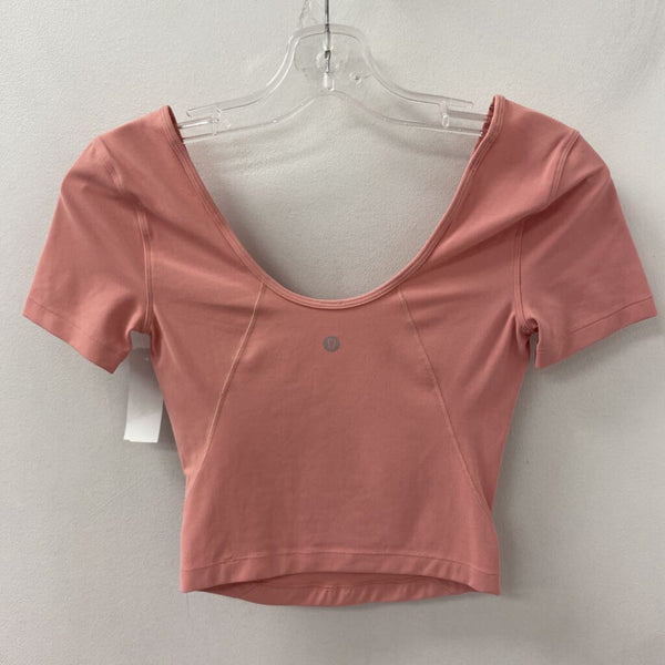 LULULEMON WOMEN'S ACTIVE TOP pink XS