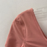LULULEMON WOMEN'S ACTIVE TOP pink XS