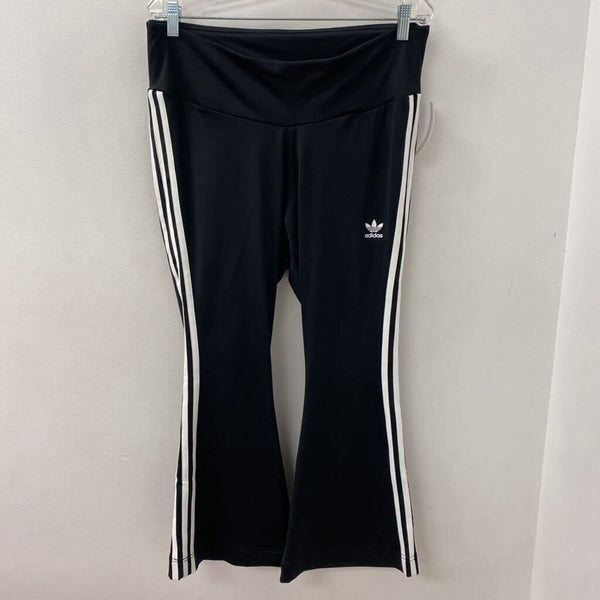 ADIDAS WOMEN'S PLUS BOTTOM black white mix 2X