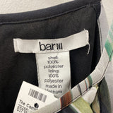 bar III WOMEN'S DRESS black green grey mix L