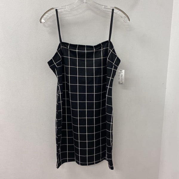 YOINS WOMEN'S DRESS black white mix L/XL