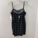 YOINS WOMEN'S DRESS black white mix L/XL