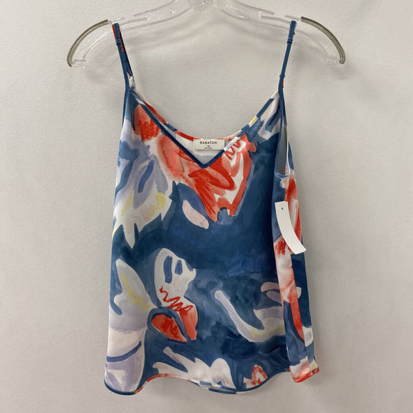 BABATON WOMEN'S TANK/CAMI blue white red mix XS