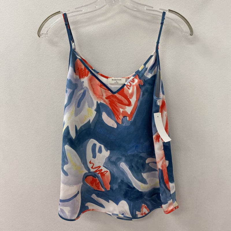 BABATON WOMEN'S TANK/CAMI blue white red mix XS