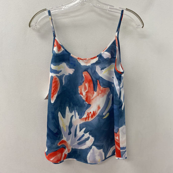 BABATON WOMEN'S TANK/CAMI blue white red mix XS