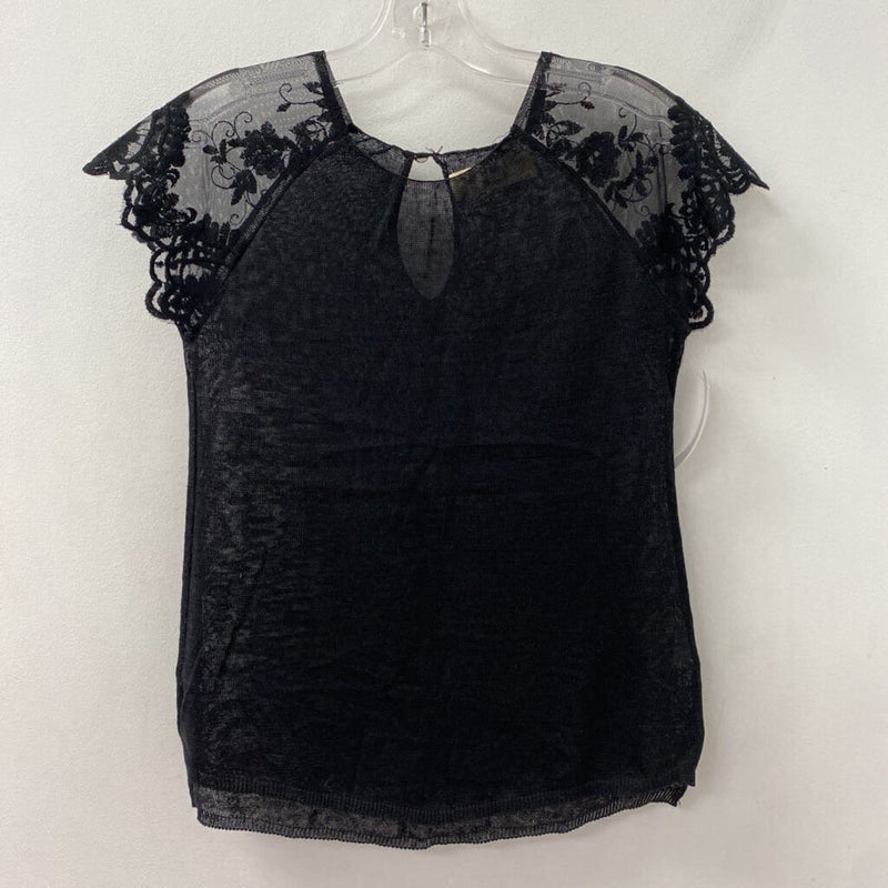 ZARA WOMEN'S TOP black S