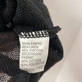 ZARA WOMEN'S TOP black S