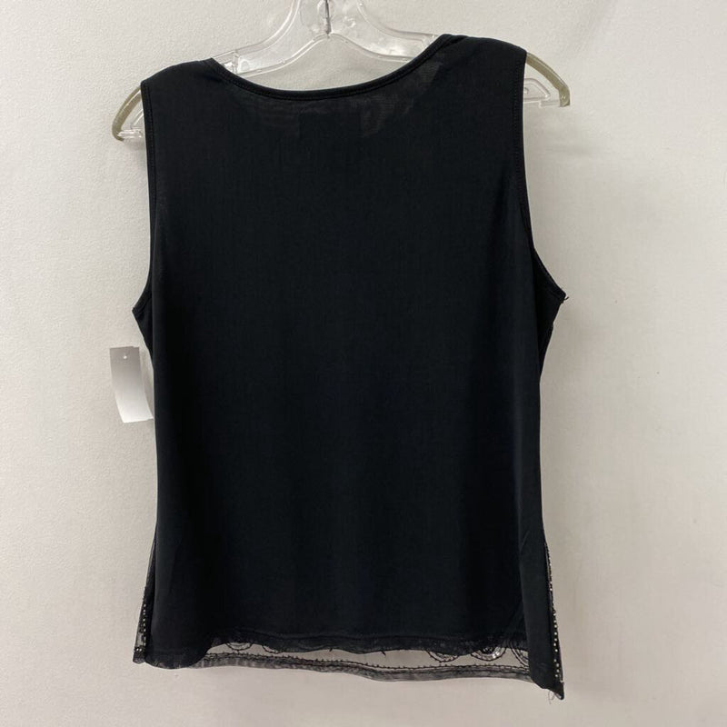 LYMAN by Frank Lyman WOMEN'S TOP black pink beige mix XL