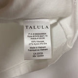 TALULA WOMEN'S DRESS white S