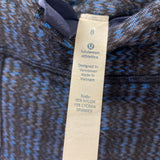 LULULEMON WOMEN'S ACTIVE BOTTOM navy blue black mix 8